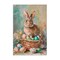 Stupell Industries Spring Easter Bunny Basket Canvas, design by LSR Design Studio